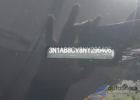 2022 Nissan Sentra Sv Xtronic Cvt z USA, uszkodzony, nr VIN 3N1AB8CV8NY296406